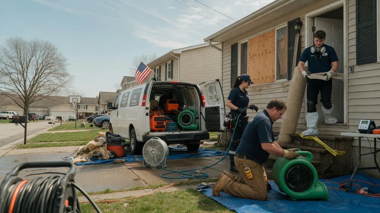 Water Damage Restoration in Bolckow, MO near me